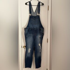 Torrid Blue Denim Overalls for Women